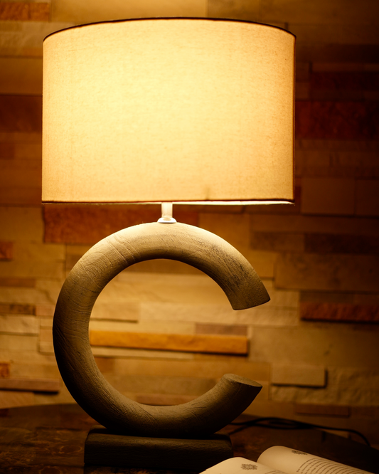 Cinco Classic Wooden Table Lamp