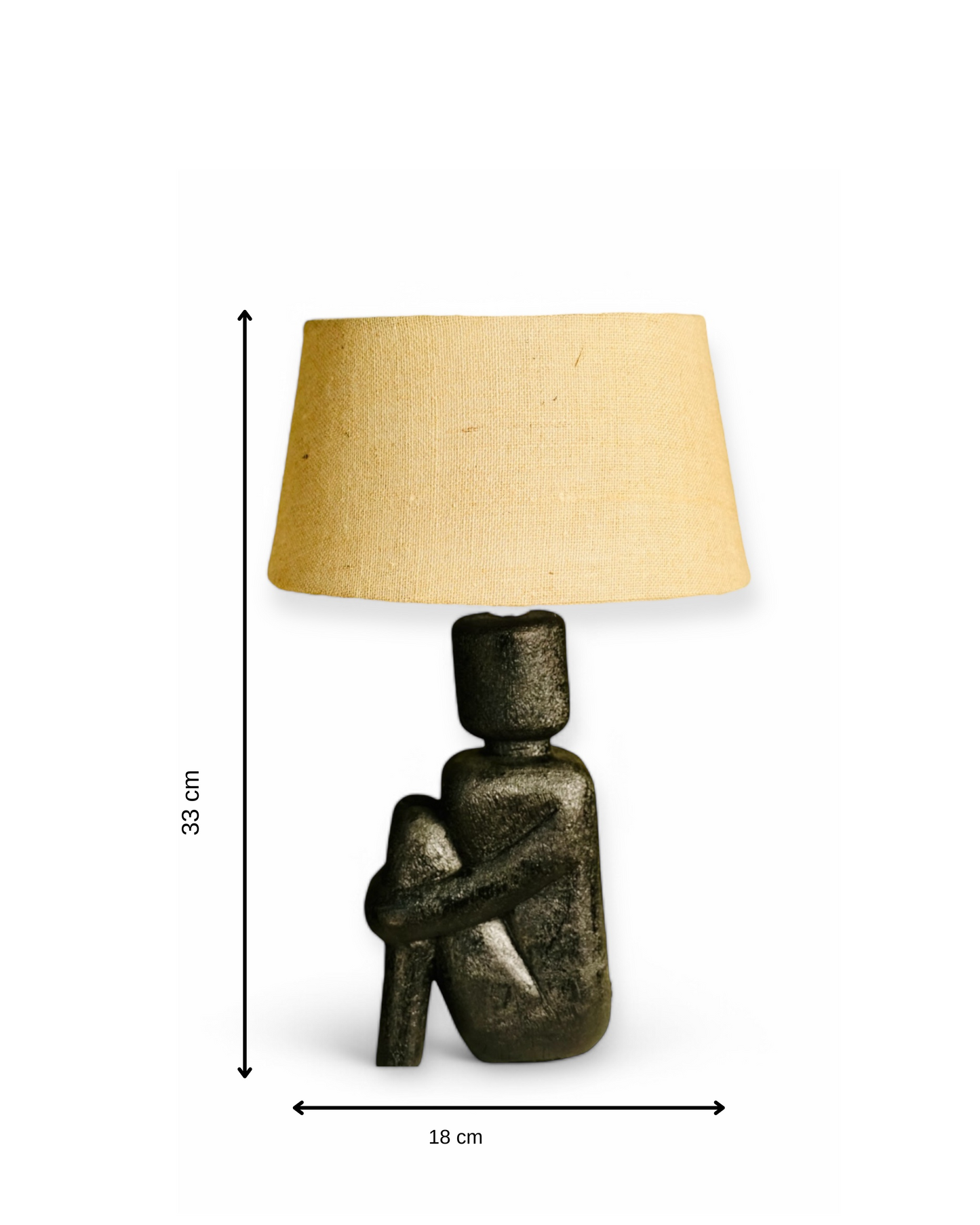 ‘Take A Seat’ Wooden Table Lamp