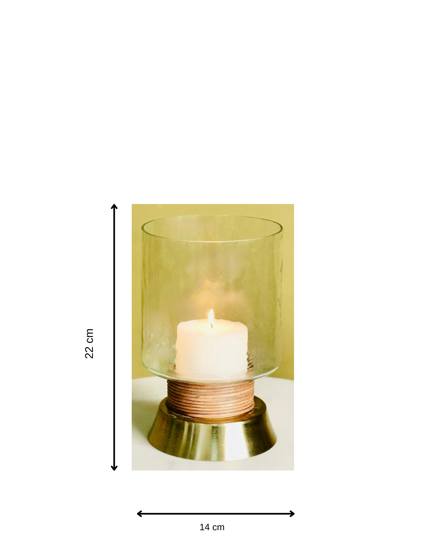 Stout Hurricane Candle Holder