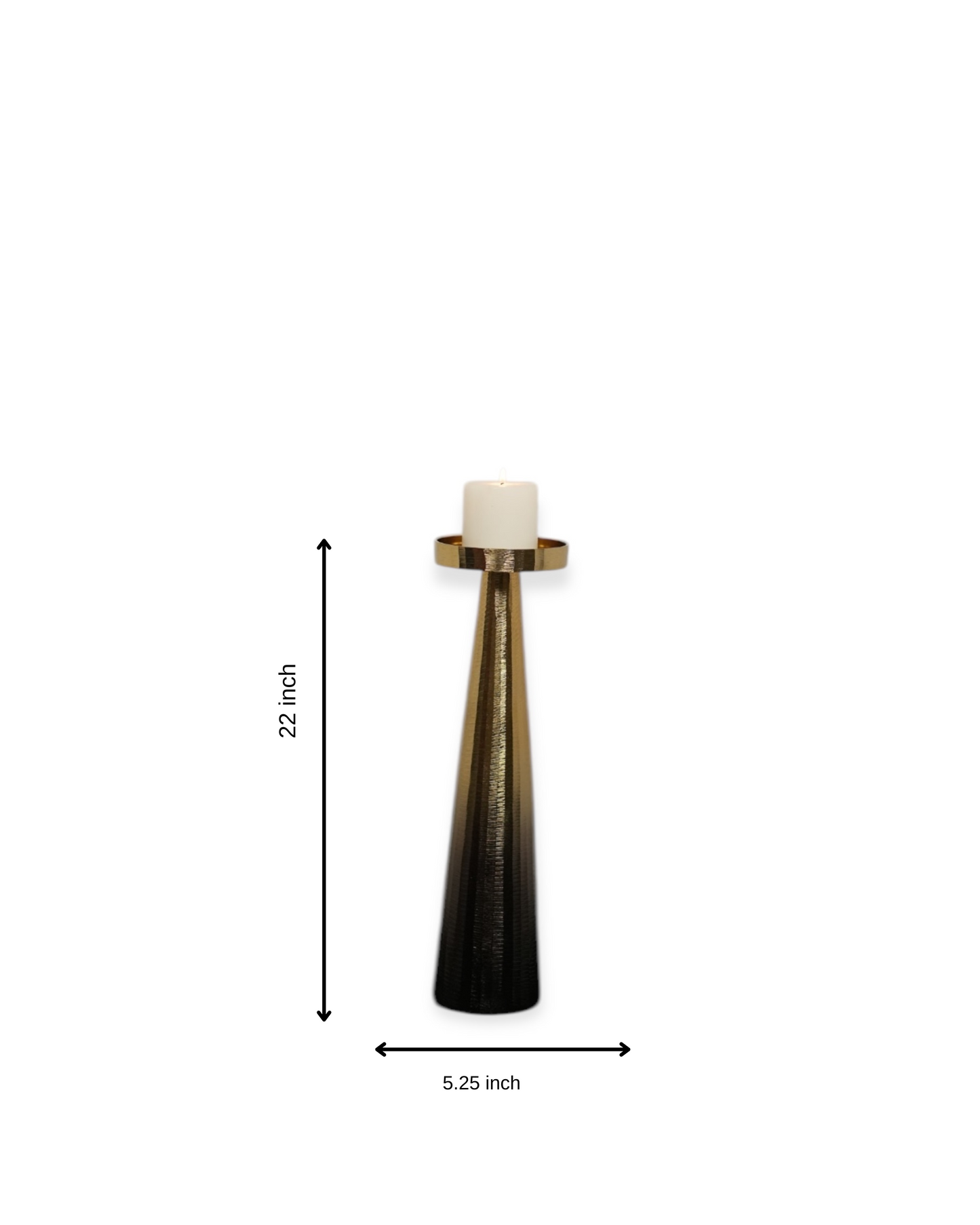 Trilogy of Light Candle Pillar