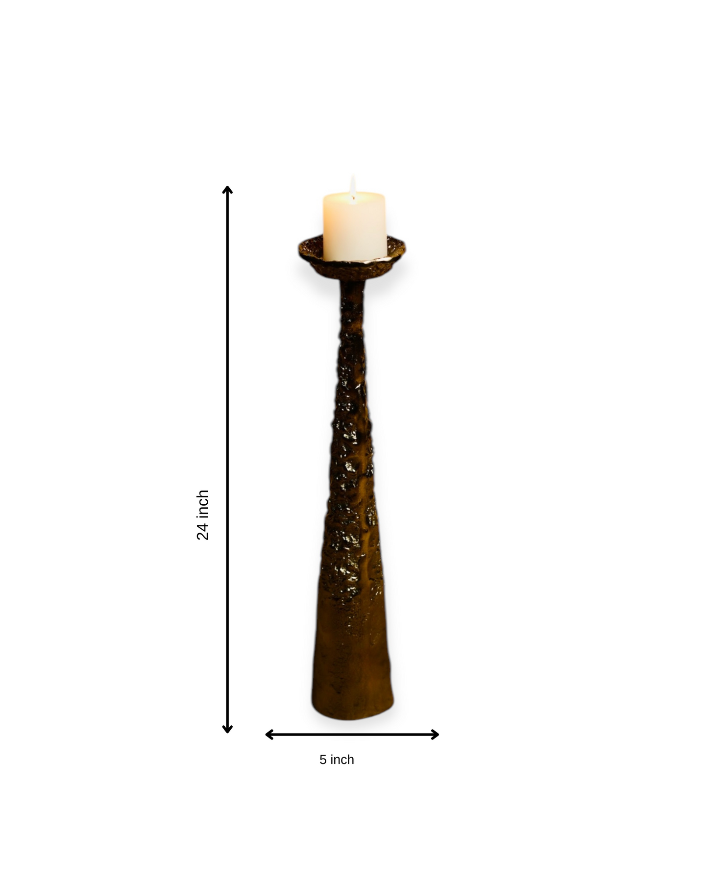 Long Legs Candle Pillar