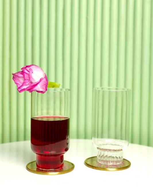 Bottoms Up’ Glass Set