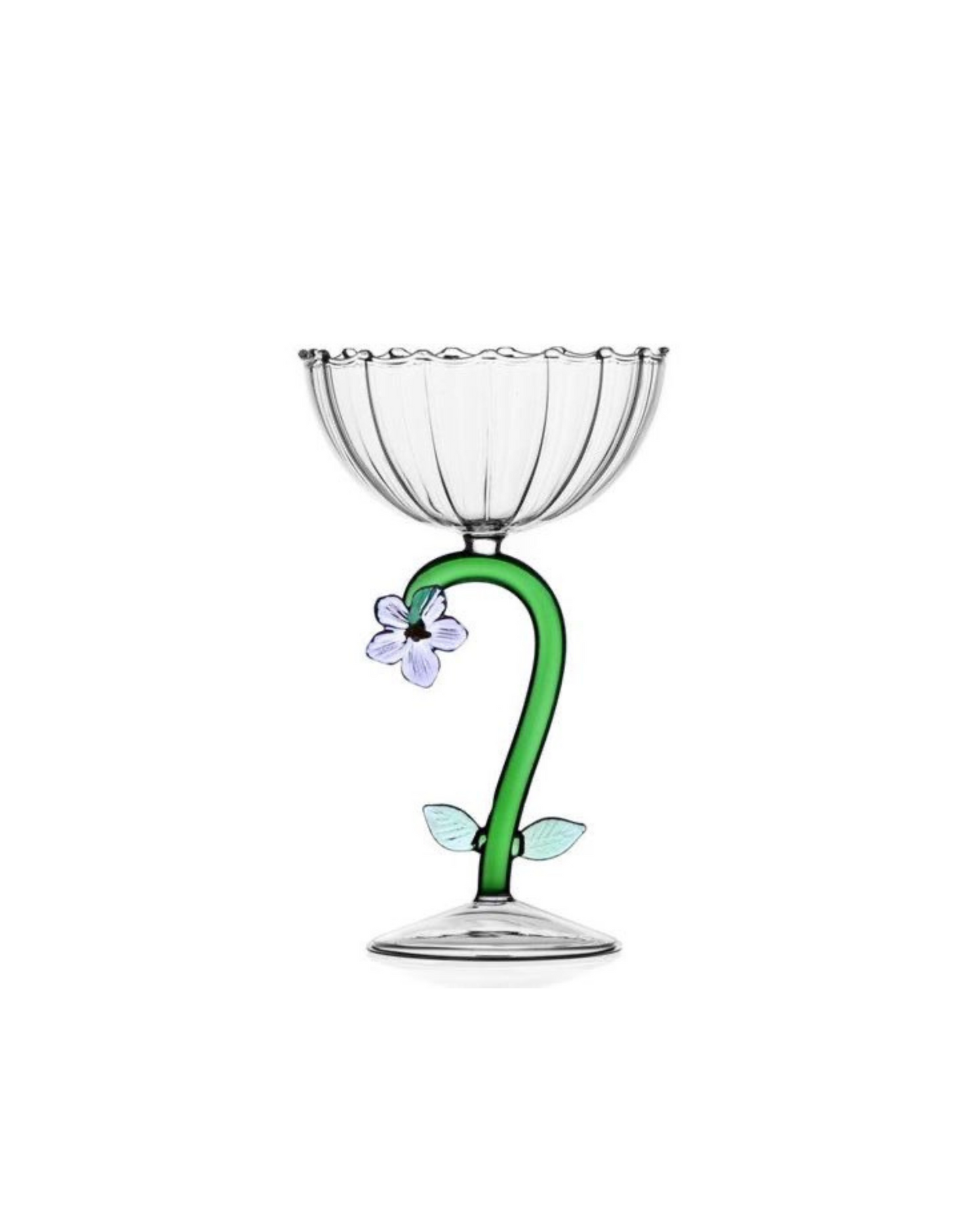 Floral Stem Glass Set (Wine Glass- Set of 4)