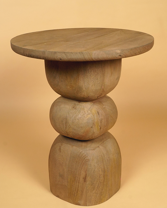 Three Tiered Wooden Table
