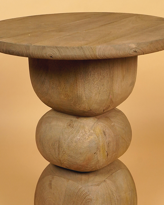 Three Tiered Wooden Table