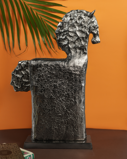 Shadowed Stallion Sculpture