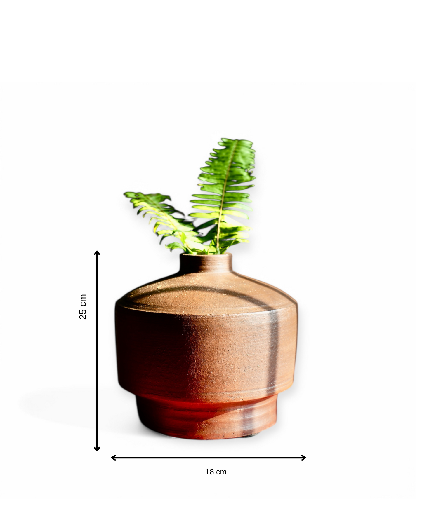 Solís Terracota Vase