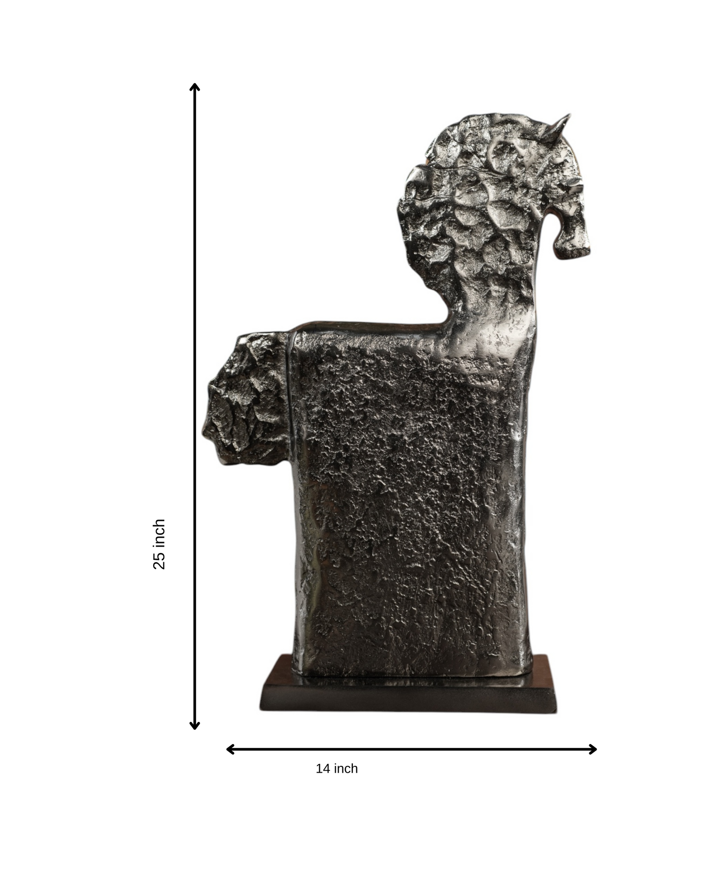 Shadowed Stallion Sculpture