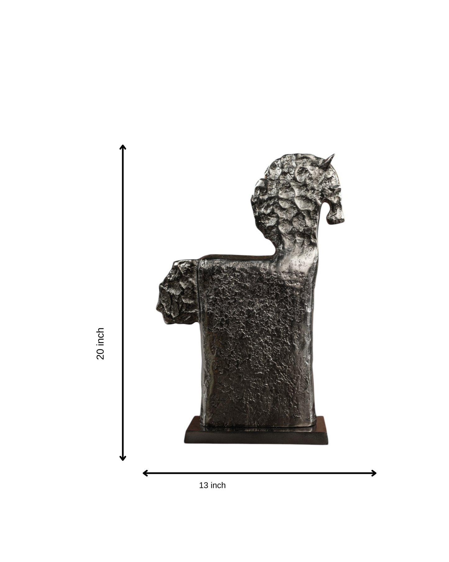 Shadowed Stallion Sculpture