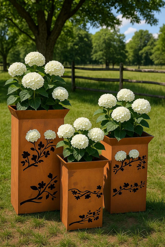 Forage Planter Set of 3