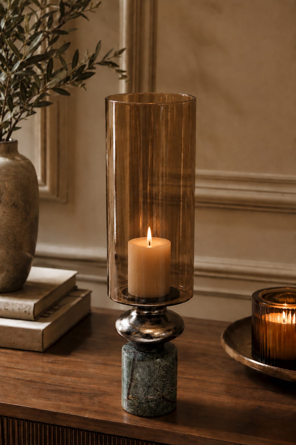 Glass Votives Candle Holder