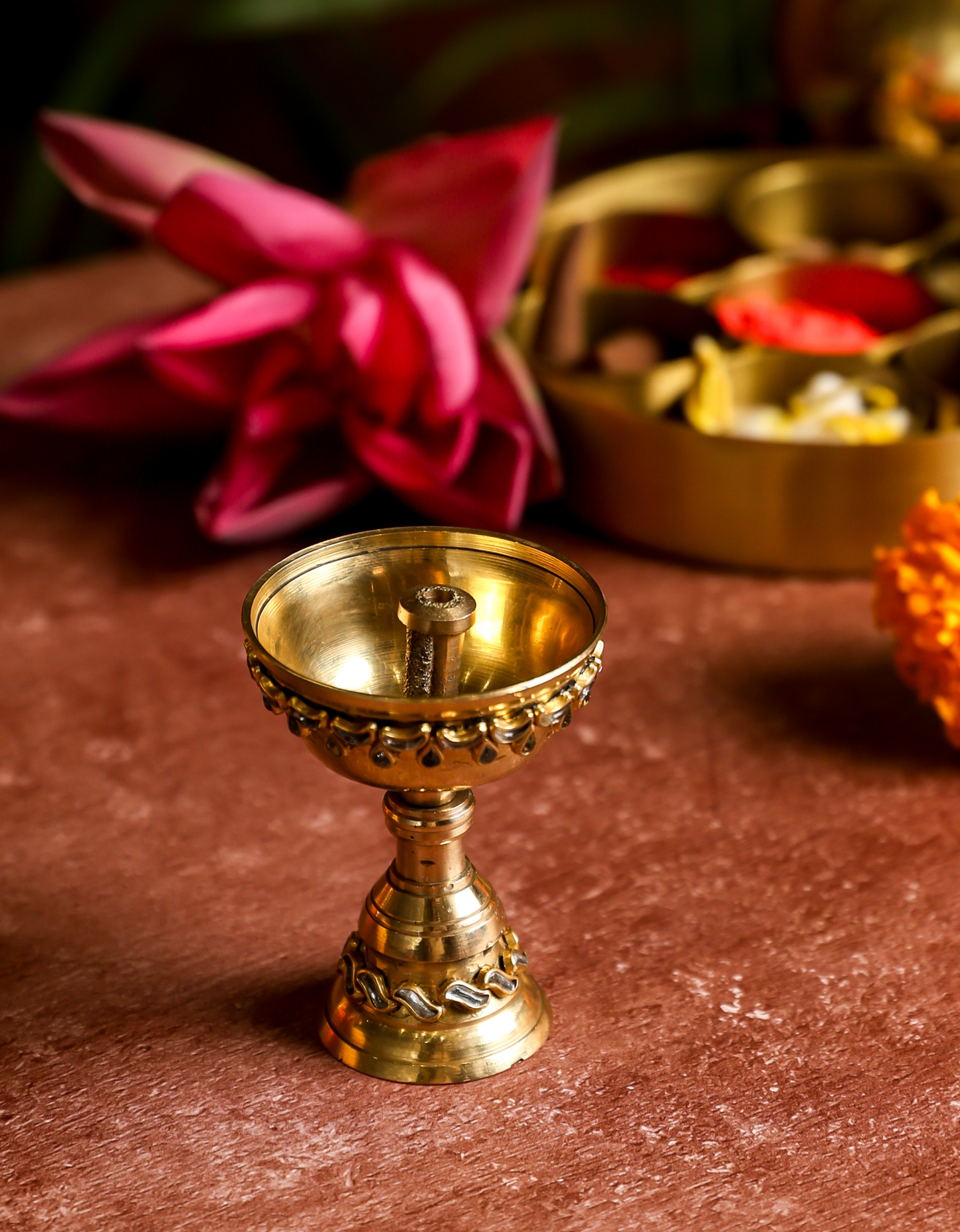 Handcrafted Brass Tealight Holder