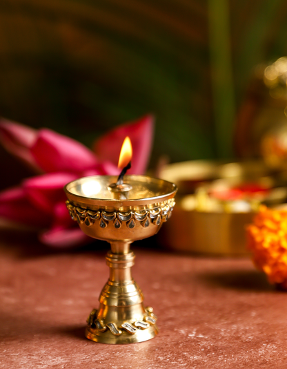 Handcrafted Brass Tealight Holder