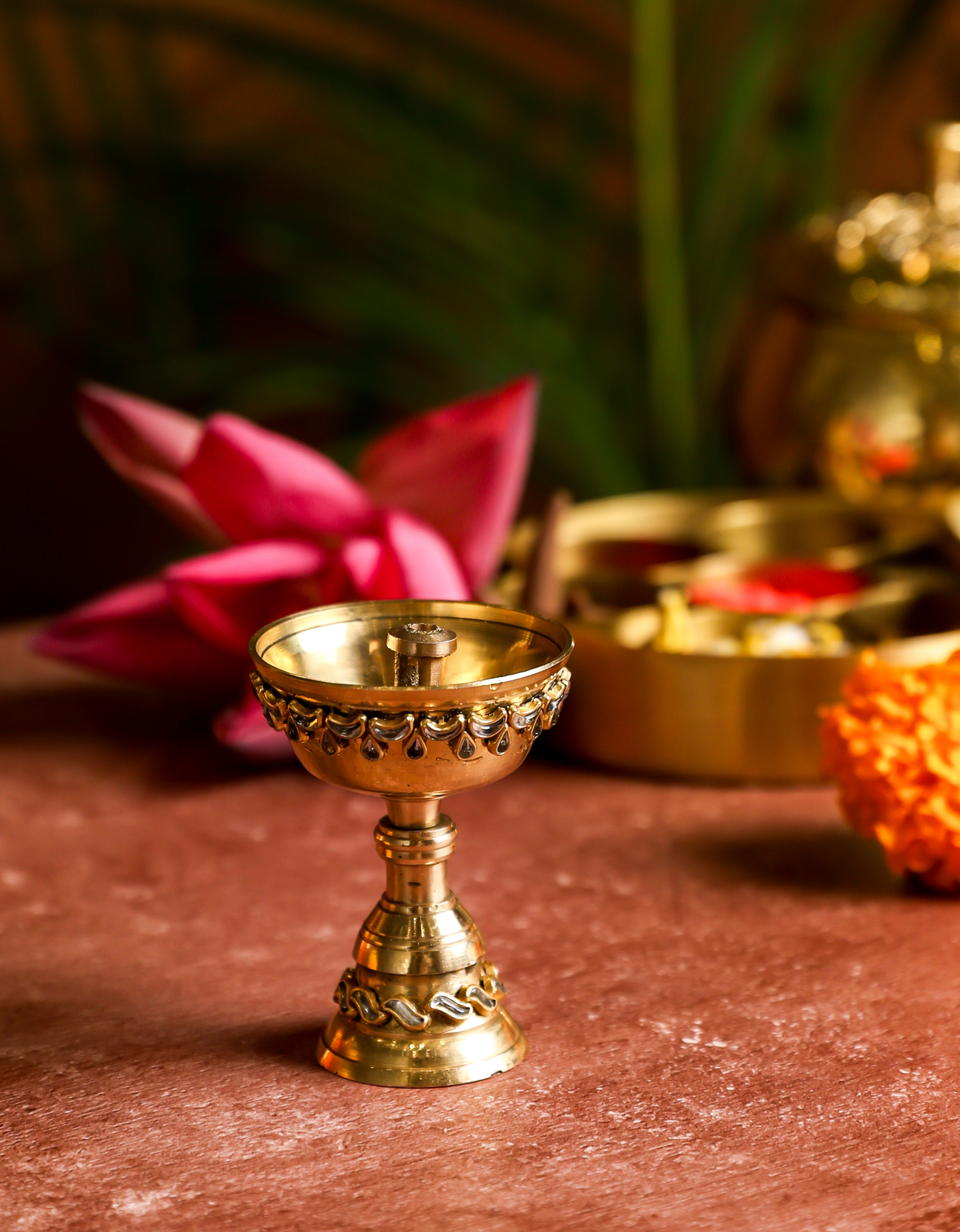 Handcrafted Brass Tealight Holder