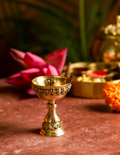 Handcrafted Brass Tealight Holder