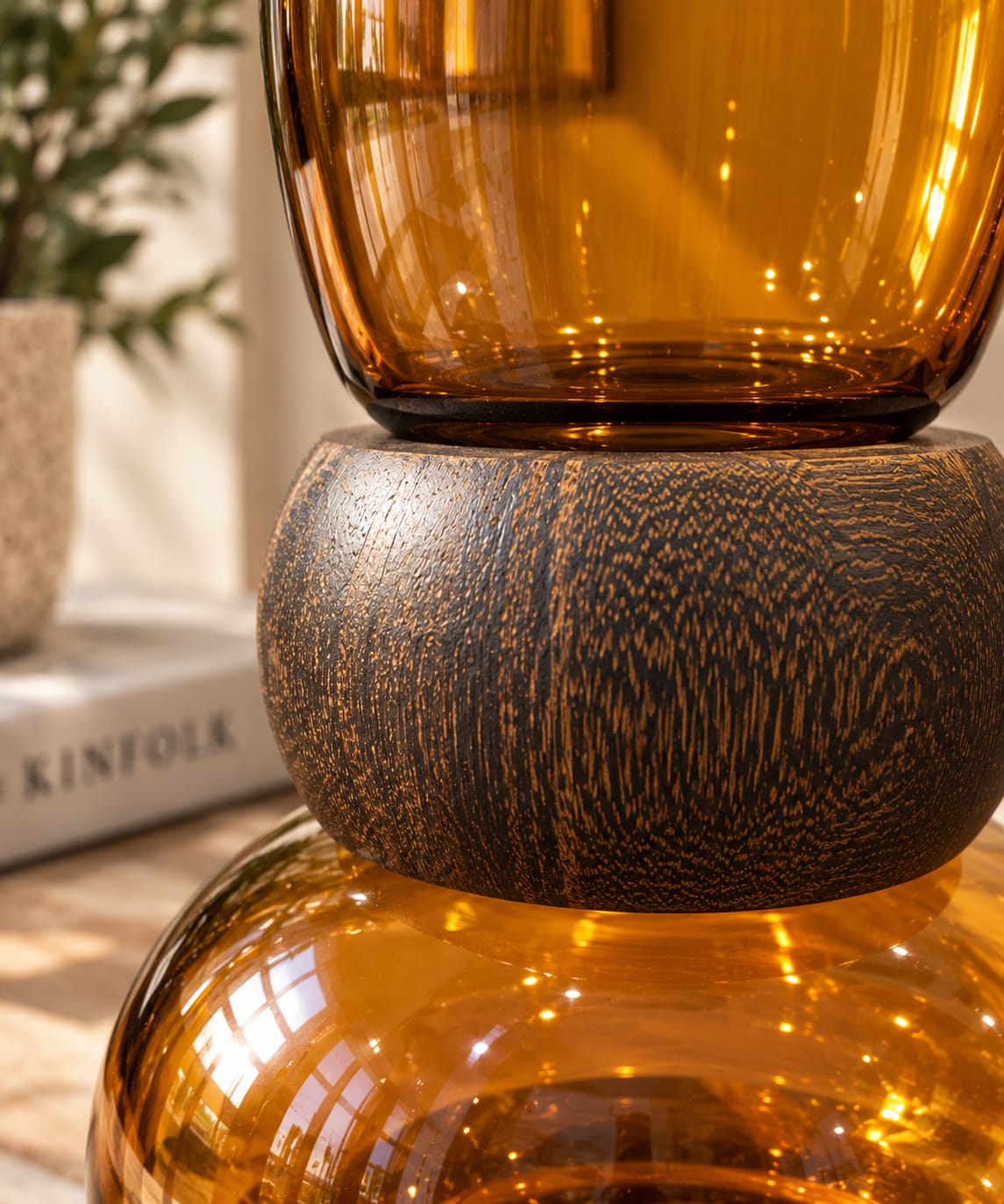 Terra Amber Decorative Vase